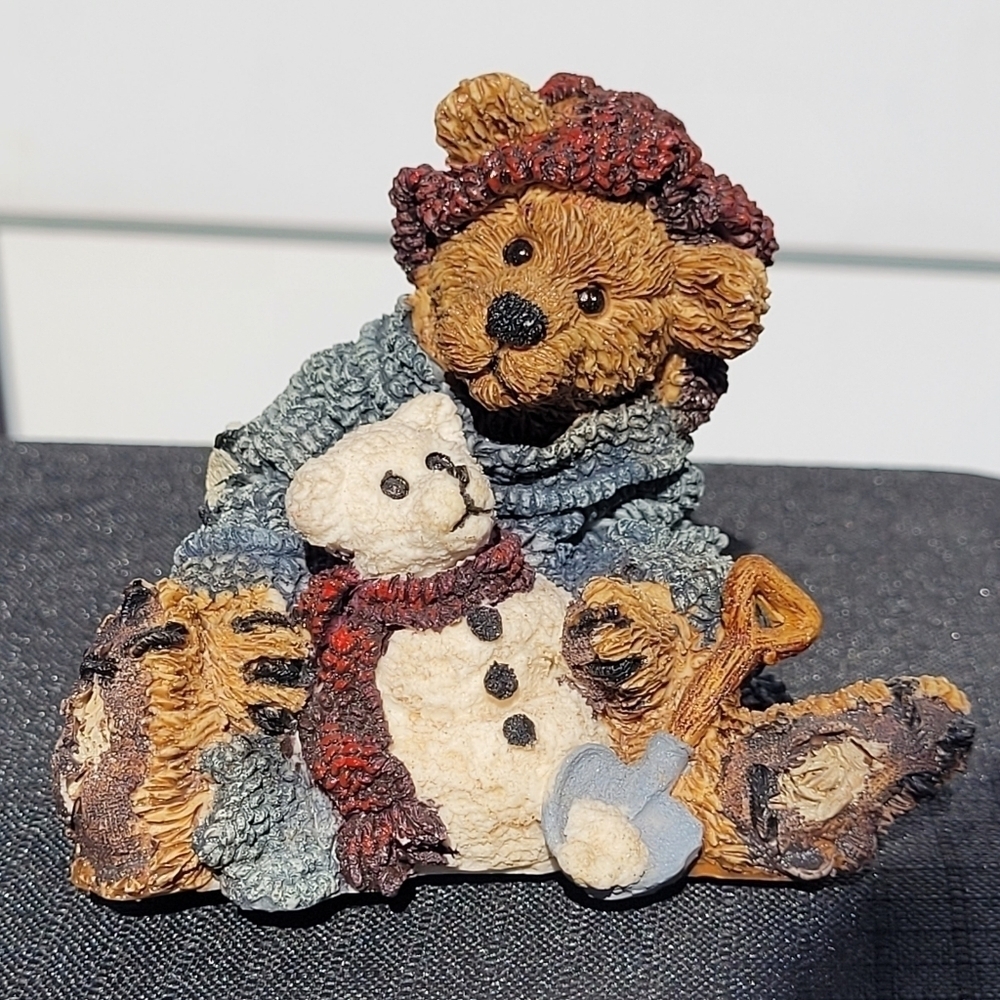 Boyds Bears Friendship Resin Collectible‎ Elliot &Snowbeary LE~ Wordsworth Quote